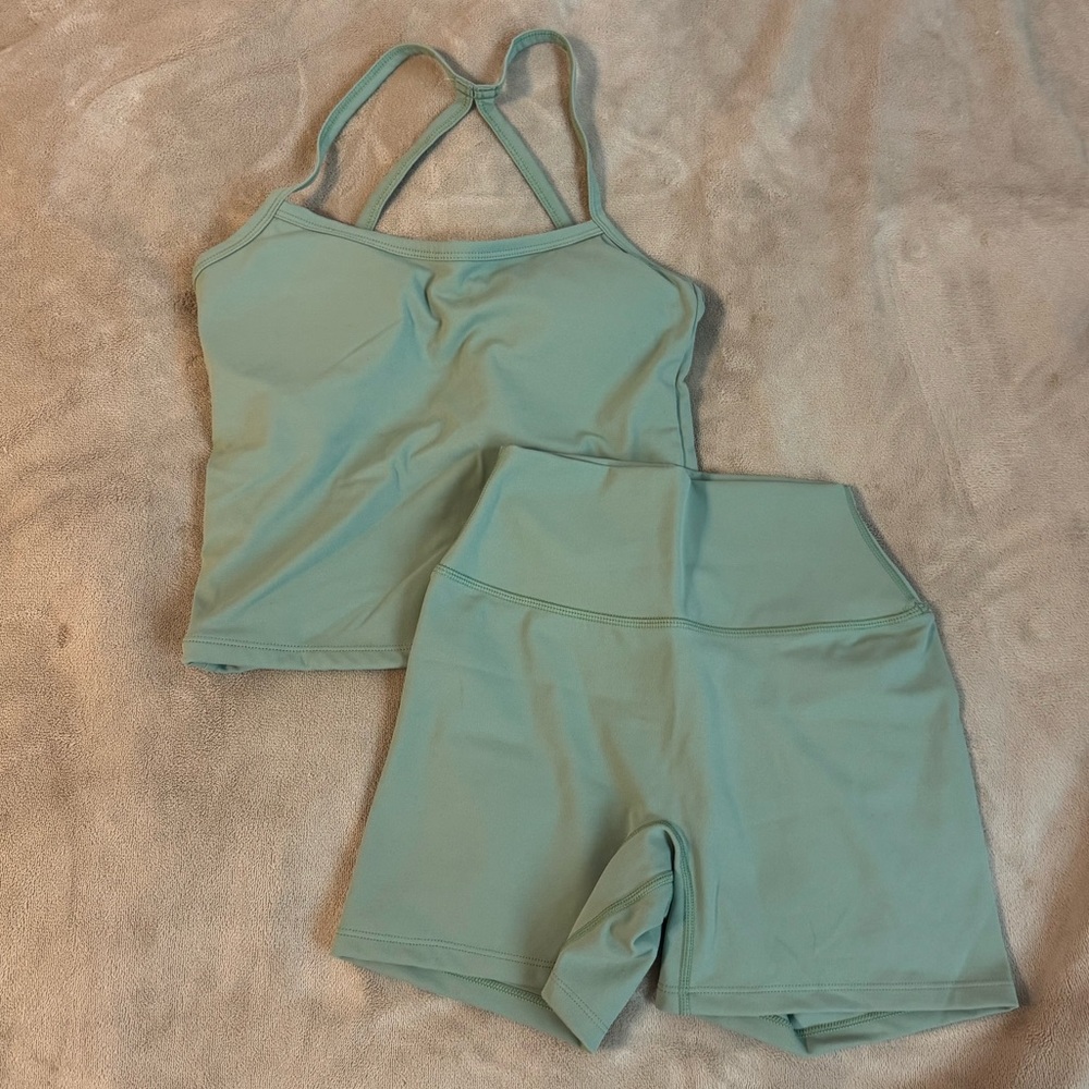Mint Green Activewear Set